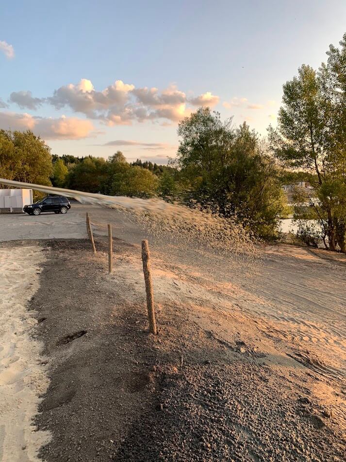 Hydroosev a spevňovanie svahu